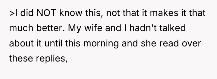 >I did NOT know this, not that it makes it...