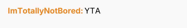 ImTotallyNotBored YTA