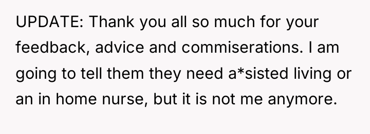 UPDATE: Thank you all so much for your feedback, advice...