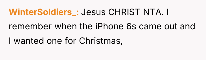 WinterSoldiers_ Jesus CHRIST NTA. I remember when the iPhone 6s...