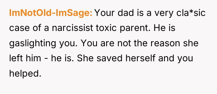 ImNotOld-ImSage Your dad is a very cla*sic case of a...
