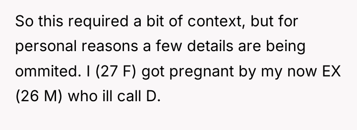 So this required a bit of context, but for personal...