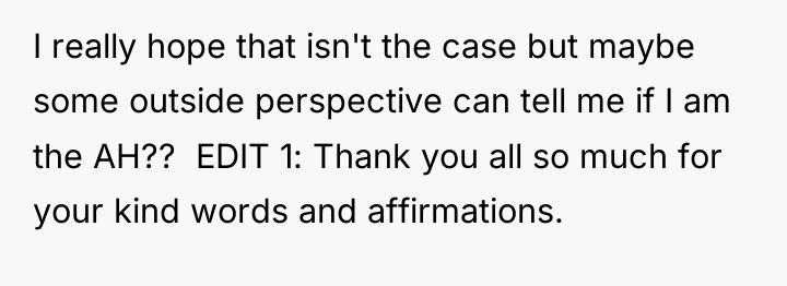 I really hope that isn't the case but maybe some...
