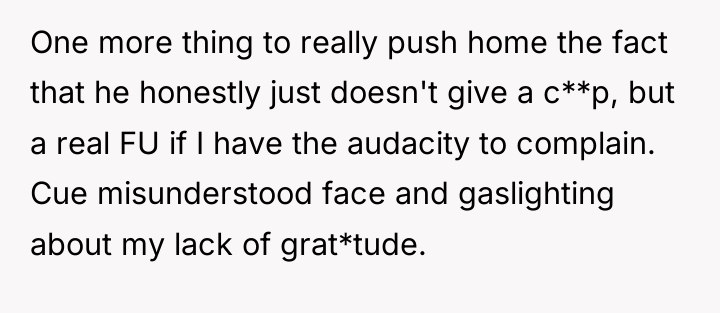 One more thing to really push home the fact that...