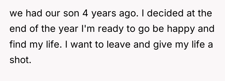 we had our son 4 years ago. I decided at...