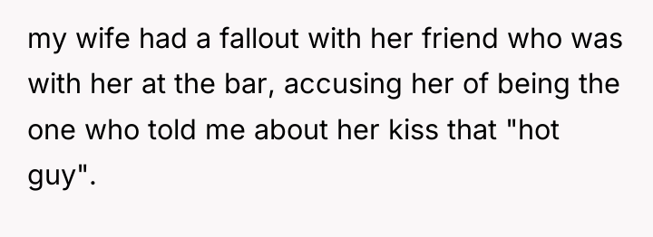 my wife had a fallout with her friend who was...