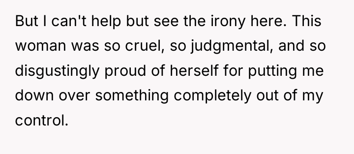 But I can't help but see the irony here. This...
