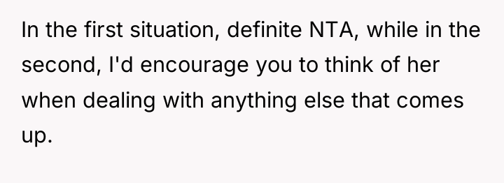 In the first situation, definite NTA, while in the second,...