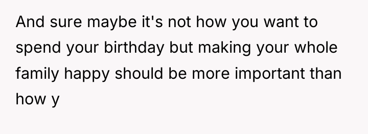 And sure maybe it's not how you want to spend...