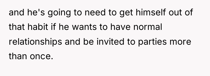 and he's going to need to get himself out of...
