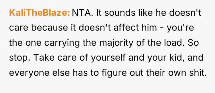 KaliTheBlaze NTA. It sounds like he doesn't care because it...
