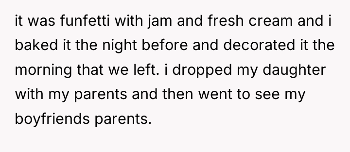 it was funfetti with jam and fresh cream and i...