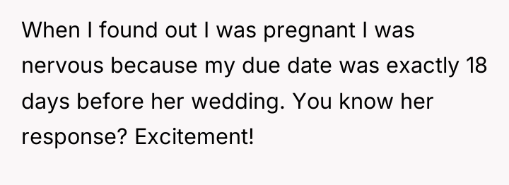 When I found out I was pregnant I was nervous...