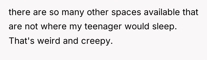 there are so many other spaces available that are not...