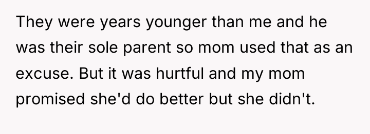 They were years younger than me and he was their...