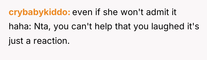 crybabykiddo even if she won't admit it haha: Nta, you...