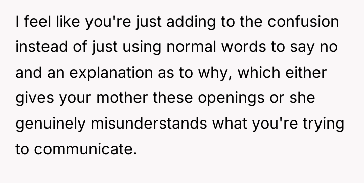 I feel like you're just adding to the confusion instead...