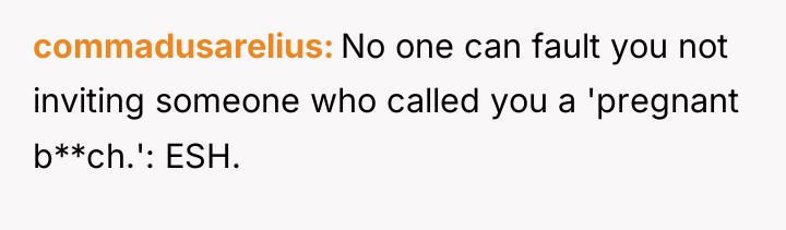 commadusarelius No one can fault you not inviting someone who...