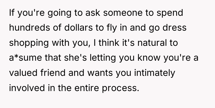 If you're going to ask someone to spend hundreds of...