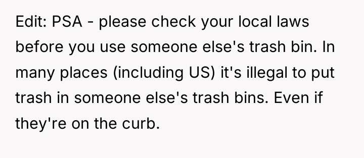 Edit: PSA - please check your local laws before you...