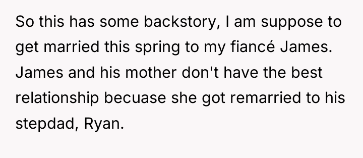 So this has some backstory, I am suppose to get...
