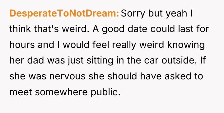 DesperateToNotDream Sorry but yeah I think that's weird. A good...