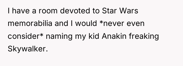 I have a room devoted to Star Wars memorabilia and...