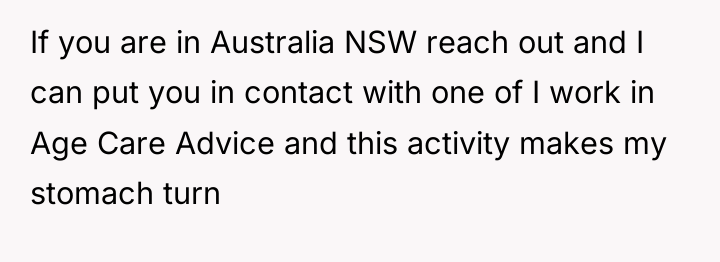 If you are in Australia NSW reach out and I...