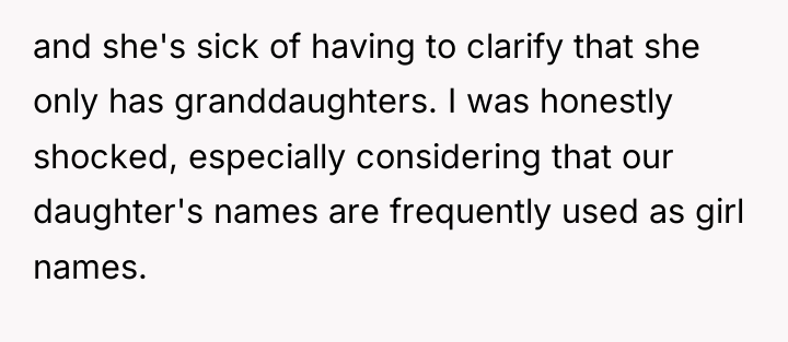 and she's sick of having to clarify that she only...