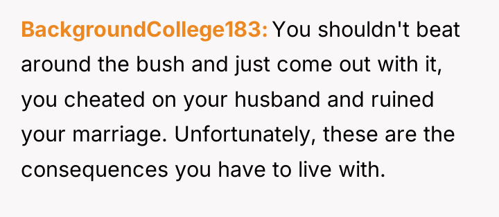 BackgroundCollege183 You shouldn't beat around the bush and just come...