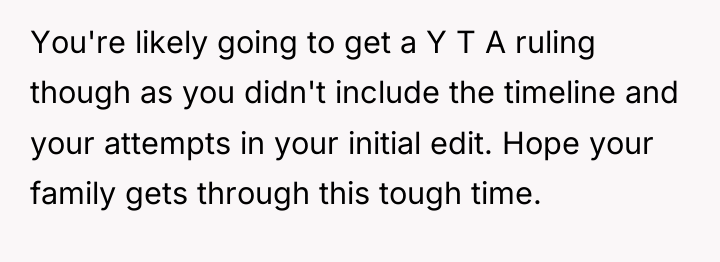You're likely going to get a Y T A ruling...
