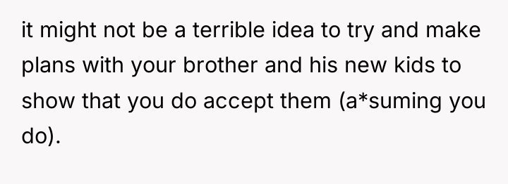 it might not be a terrible idea to try and...