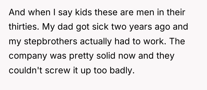 And when I say kids these are men in their...