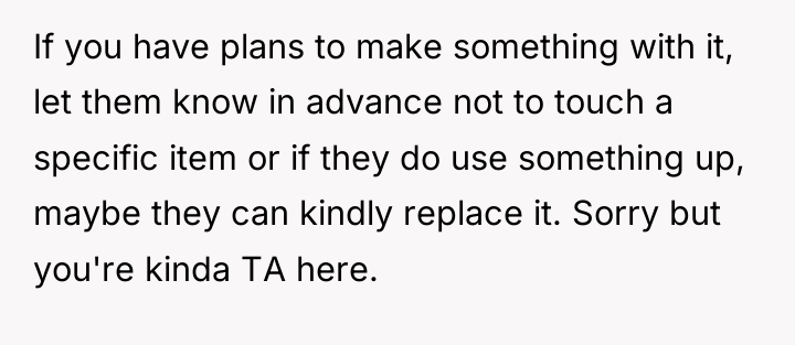 If you have plans to make something with it, let...