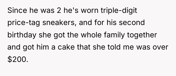 Since he was 2 he's worn triple-digit price-tag sneakers, and...