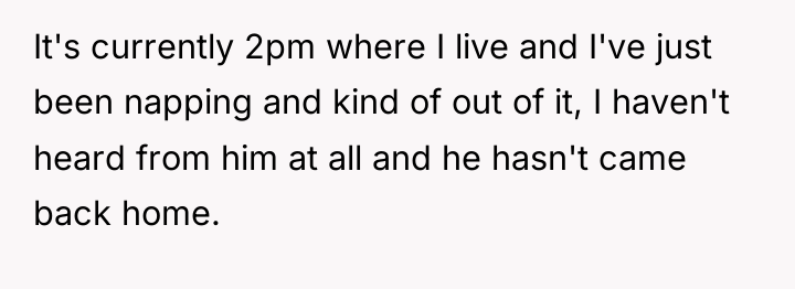 It's currently 2pm where I live and I've just been...