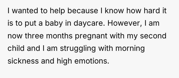 I wanted to help because I know how hard it...