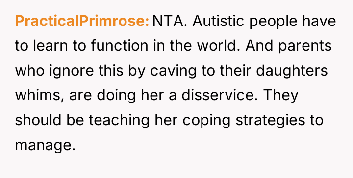 PracticalPrimrose NTA. Autistic people have to learn to function in...