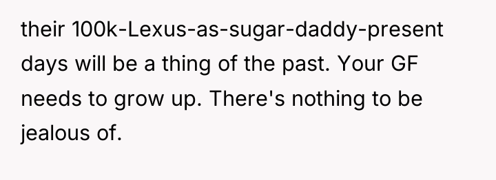 their 100k-Lexus-as-sugar-daddy-present days will be a thing of the past....