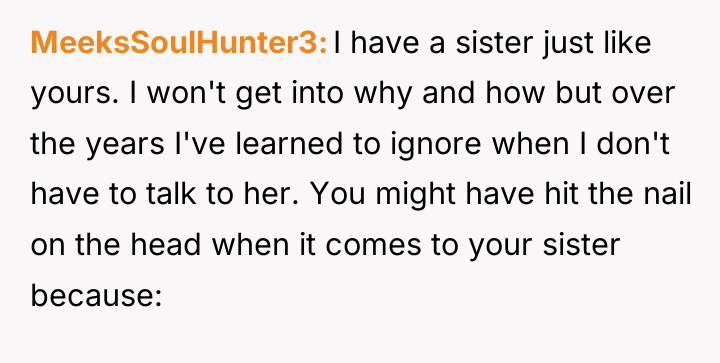 MeeksSoulHunter3 I have a sister just like yours. I won't...
