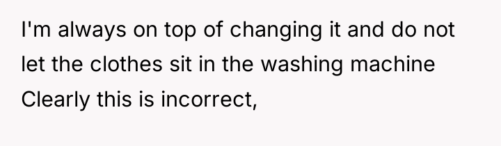 I'm always on top of changing it and do not...