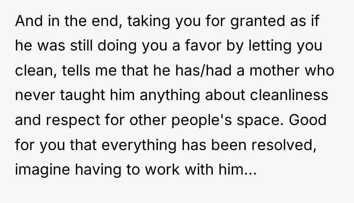 And in the end, taking you for granted as if...