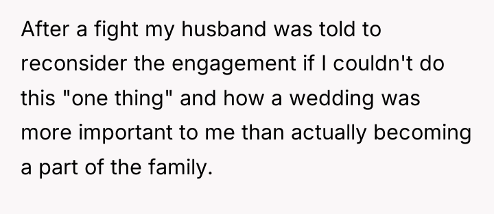 After a fight my husband was told to reconsider the...