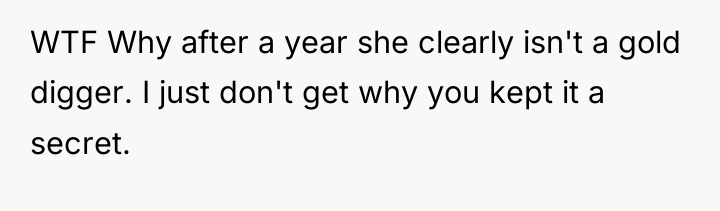 WTF Why after a year she clearly isn't a gold...