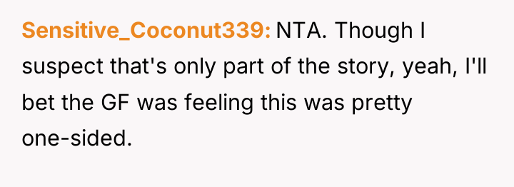 Sensitive_Coconut339 NTA. Though I suspect that's only part of the...