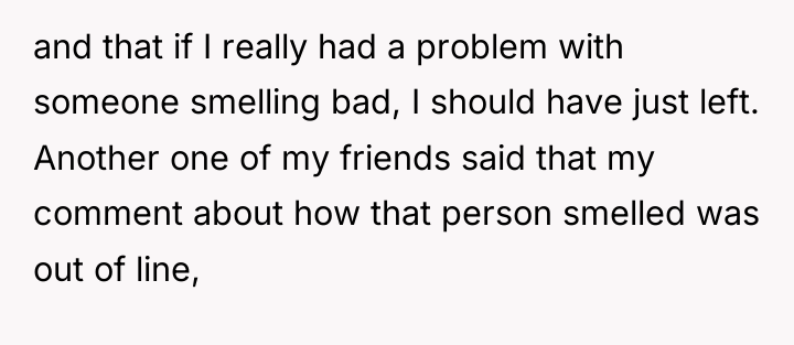 and that if I really had a problem with someone...