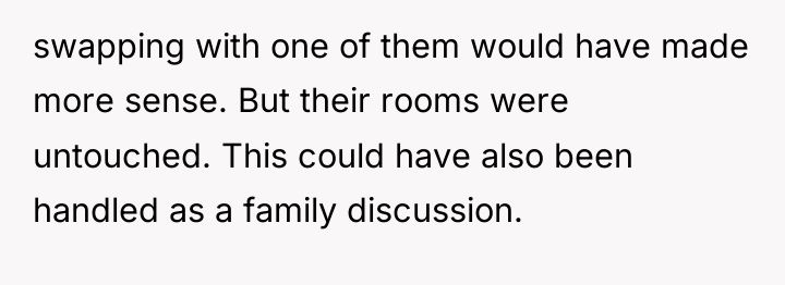 swapping with one of them would have made more sense....