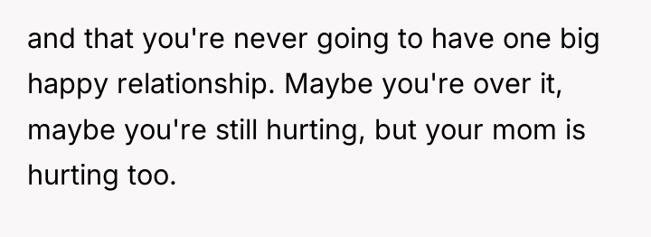 and that you're never going to have one big happy...