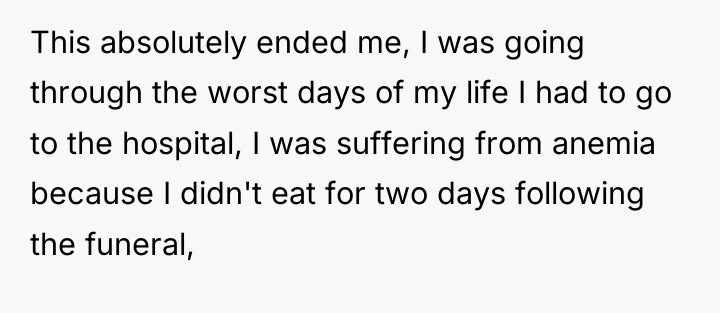 This absolutely ended me, I was going through the worst...