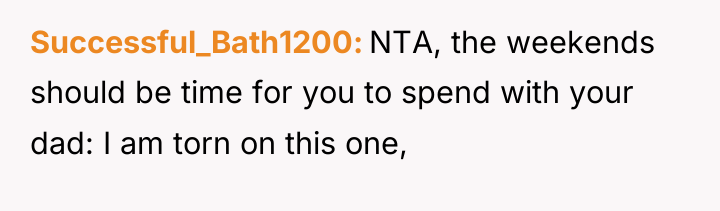 Successful_Bath1200 NTA, the weekends should be time for you to...